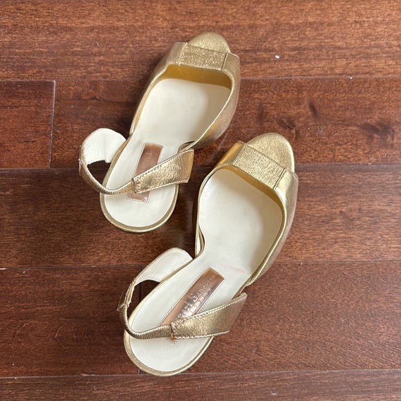 Rupert Sanderson gold heels - Picture 4 of 4